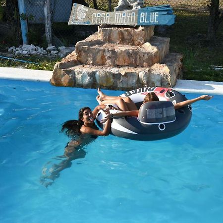 Casa Maya Blue Hotel Bacalar Buitenkant foto