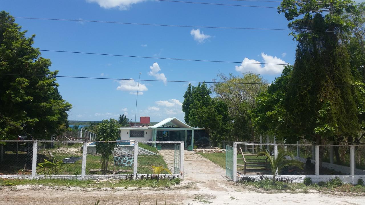 Casa Maya Blue Hotel Bacalar Buitenkant foto