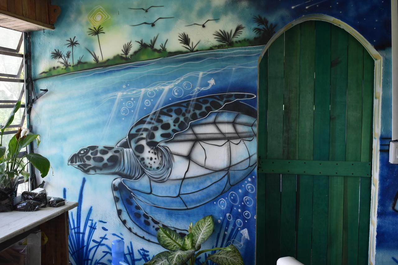 Casa Maya Blue Hotel Bacalar Buitenkant foto