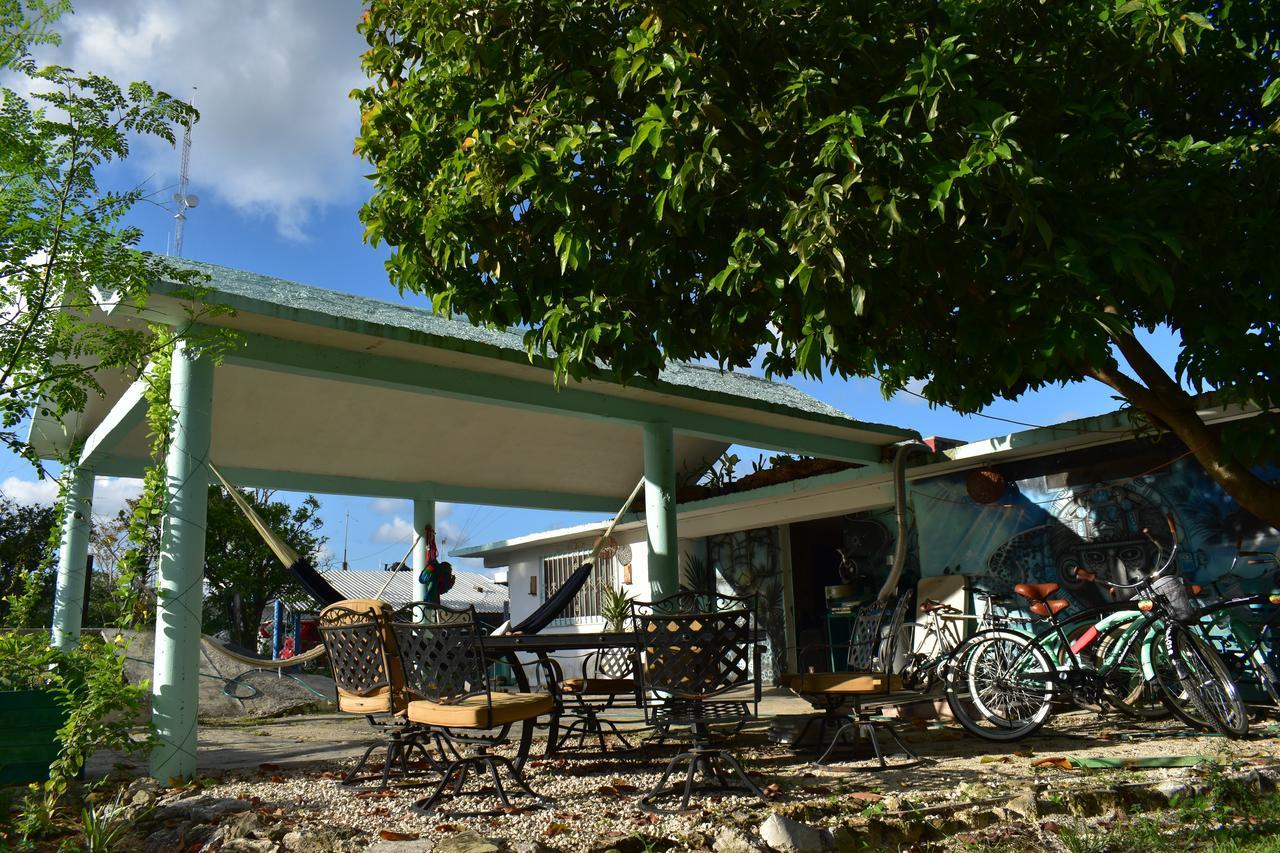 Casa Maya Blue Hotel Bacalar Buitenkant foto